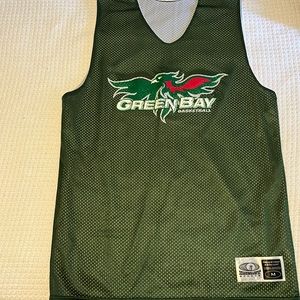 Green Bay basketball reversible practice jersey